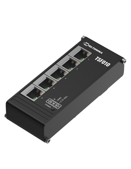 Teltonika TSF010 Interruptor Teltonika Industrial Compact 5 Ports 10/100 No_guSionable