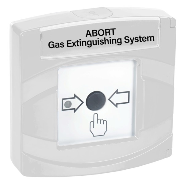 Botão manual convencional de KIDDE 240365 PLUMS PLUMS EN12094. O aborto. Cor branca