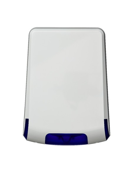 TELETEK SR300BBM Sereia fora Flasch azul vertical. Bateria integrada 9V. 2 grau