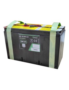 Bateria Zinc-600 OEM Bat-12V600-DC 12V-600. Conector Triplo DC