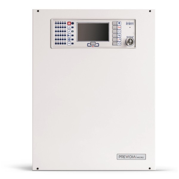 Inim Prevídia-MLG Convencional Central Prevídia Micro. Caixa grande. Cinza