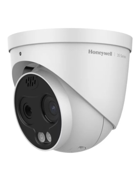 Honeywell HC35TE5R4JT35 IP Dome Série 35 BI-Spec Spec RHD 3.5mm 256x192 H265 WDR IR35M IP67 IK10 PoE 12VDC NDAA