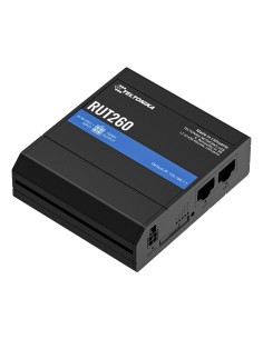 Teltonika Rut260 Router Teltonika Industrial 4G LTE 1XSIM WI-FI4 2XRJ45 1XDigital I / O
