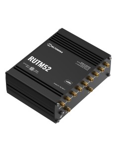 Teltonika Rutm52 Router Teltonika Industrial 5G / Dual 2xSim ESIM WI-FI5 5XRJ45 GPS 1xDigital I / O