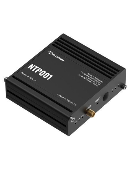 Comprar TELTONIKA NTP001 Servidor NTP Teltonika RJ45 RS232 RS485 3xDigital I/O 1xAnalog IN NTP001