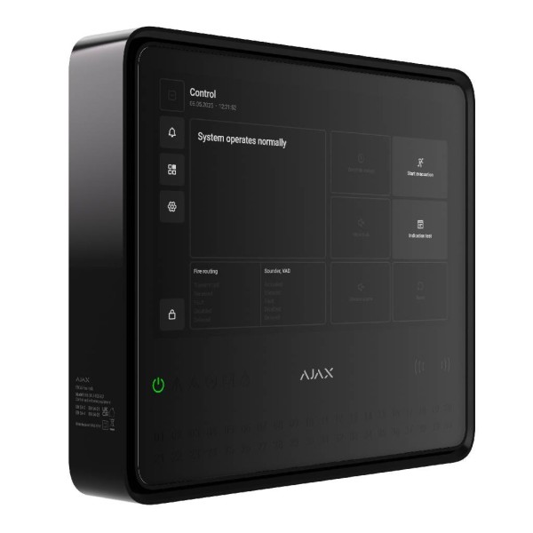 Comprar AJAX FIREHUB-EN54-BL Ajax EN54 Fire Hub Jeweller. Central incendio. Color Negro FIREHUB-EN54-BL