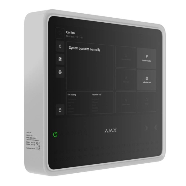 Comprar AJAX FIREHUB-EN54-WH Ajax EN54 Fire Hub Jeweller. Central incendio. Color Blanco FIREHUB-EN54-WH