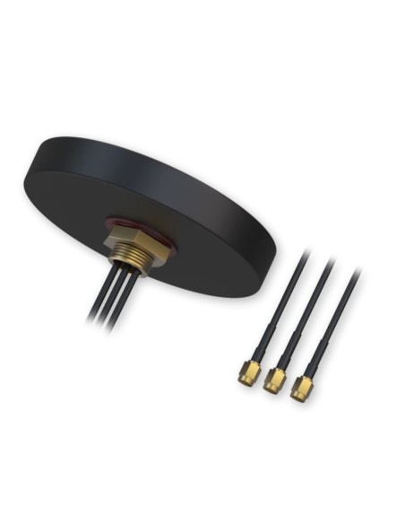 Teltonika PR1KCS28 Teltonika Antena Combo Móvel SISO / GNSS / Wi-Fi Sma Teto