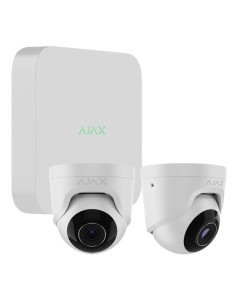 Comprar AJAX NVR8KIT-TURR5-WH1 Kit Ajax CCTV Blanco. NVR 8ch + 2Turret 5Mp/2.8mm NVR8KIT-TURR5-WH1