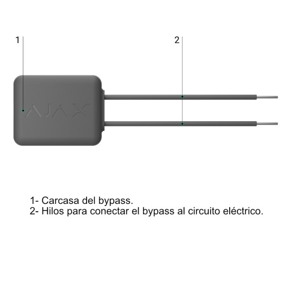 Comprar AJAX LIGHTSWITCH-BYPASS-DIMMER Ajax LightSwitch Bypass Dimmer LIGHTSWITCH-BYPASS-DIMMER