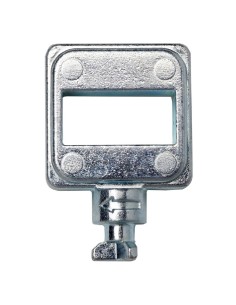 Ziton N-MC-km Ziton. Chave Metálica para REARM de ZP886R DM3X10R e NC-MC-100-R.