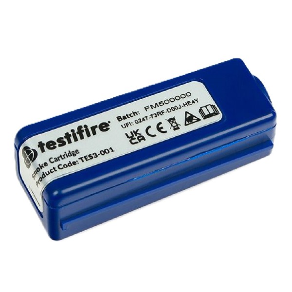 Cartucho comercial de fumo TES3-6Pack do Kidde para XTR2. Pacote de 6u