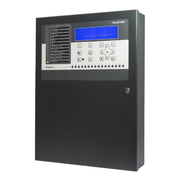 TELETEK SIMPO-X CENTRAL CENTRAL CENTRAL X 1 Lazion Expansível para 2 Dispositivos de 3 Ties 500 e 48 sessões. Conectividade LAN 