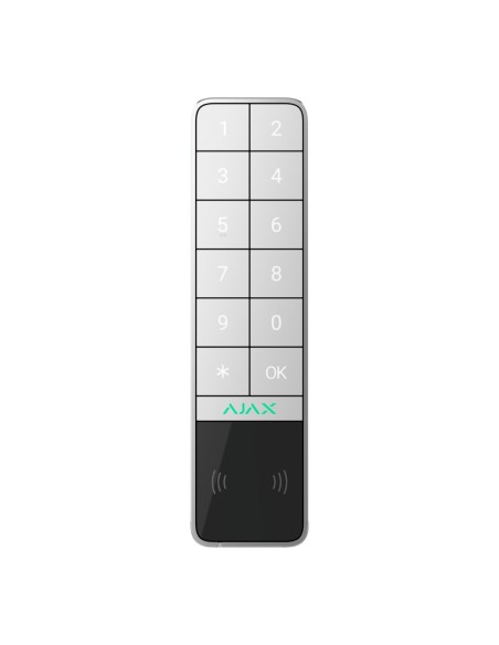 Comprar AJAX KEYPAD-OUTDOOR-WH Ajax KeyPad Outdoor Jeweller. Color Blanco KEYPAD-OUTDOOR-WH