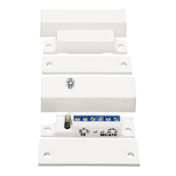 Comprar ALARMTECH MC470 Contacto magnético de superficie. NC. Tamper. Conexión por tornillo. G3 MC470