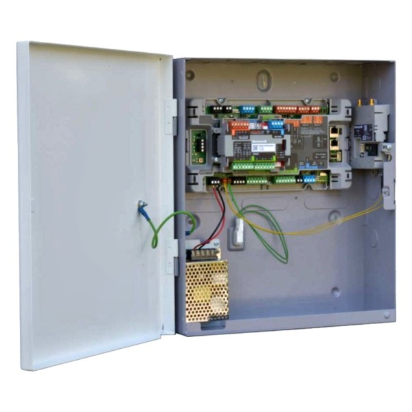 Comprar HONEYWELL MPIP2100EBX Panel MAXPRO Intrusión MPI2100E con caja y alimentador MPIBXM35 MPIP2100EBX