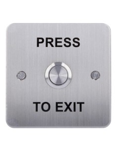 Comprar CDVI RTE-SS Pulsador de salida acero inox estándar. Montaje en superficie RTE-SS