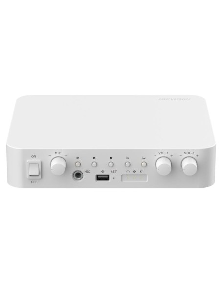 Comprar HIKVISION AUDIO HIK-AUDIO-19 Amplificador IP de 2 zonas de 80W DS-QAE1A80G1-VB