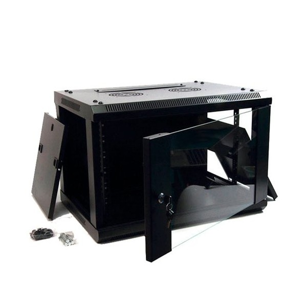 Bysecur bysecur-6 bsc02923 9u mural guarda-roupa de 19 "desmontado. Mede 60 x 45