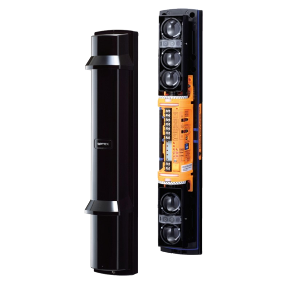 Acheter OPTEX OPTEX-4 Barrière infrarouge à 4 faisceaux Protection périmétrique 200 m Double modulation, 4 fréquences Antibrouil