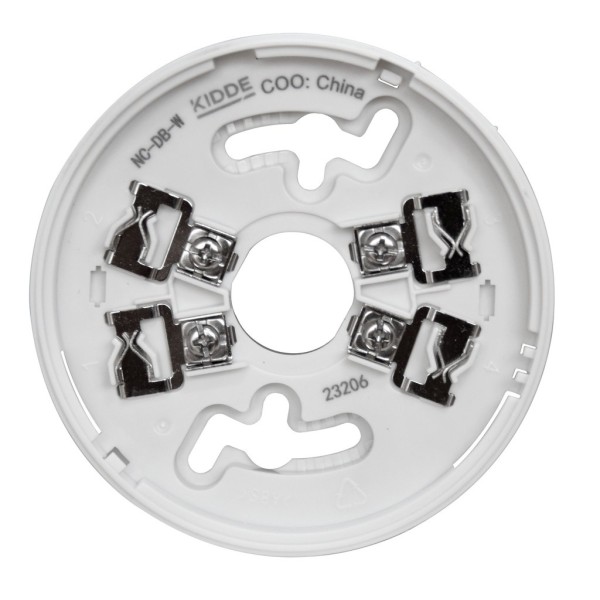 Comprar KIDDE KIDDE-567 Base de montaje estándar para detectores convencionales de la serie NC (blanco) NC-DB-W