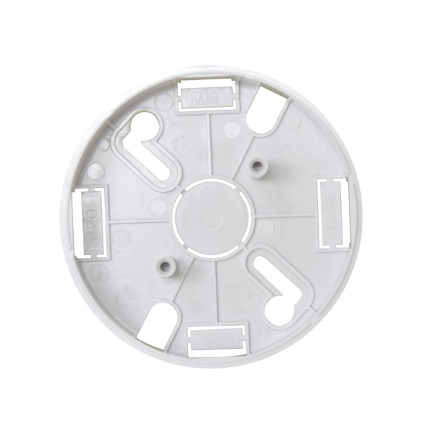 Tubo de base Kidde Kidde-566 NC-BA-SM-W visto para detector convencional - montagem de superfície (branco)