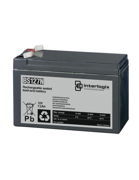 KIDDE KIDDE-211 BS127N SE SELADO BATERIA VAIN 12V / 7: 2A / h. KIDDE / ARITECH