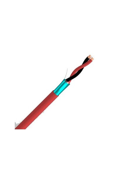 BYSECUR BYSECUR-303 BBSC15100CI Bobina 100M Cable Fire Soz1-K (AS +) PH120 2x1,5m² CCA 300 / 500V