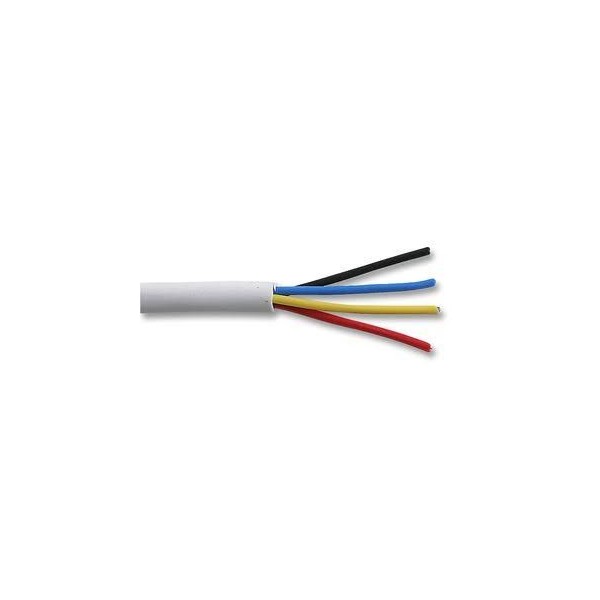 Acheter BYSECUR BYSECUR-20 Bobine de 100 m de câble d’alarme à 4 fils