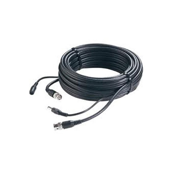 BYSECUR BYSECUR-36 BSC00193 Cabo coaxial para câmeras de segurança e alimentação, 10 m
