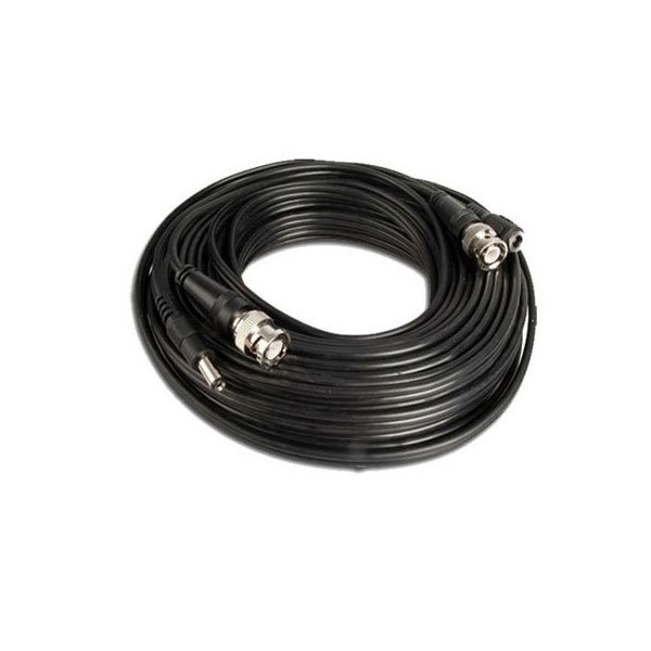 Comprar BYSECUR BYSECUR-39 Cable coaxial para cámaras de seguridad vídeo y alimentación, 40 m BSC00195