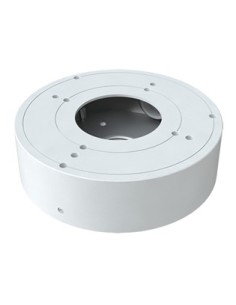 Caixa de conexão TVT TVT-12 YXH0106 para teto e parede branca de alumínio câmera e parede 132x38.8mm Tvt