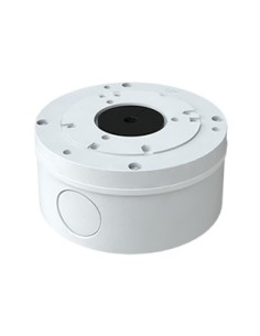Caixa de conexão TVT TVT-15 YXH0103 para câmeras de alumínio. Branco. Ip65. Telhado e parede 112x55mm TVT