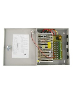 Comprar BYSECUR BYSECUR-54 Caja de distribución de alimentación con voltaje continuo de hasta 9 cámaras 10A BSC00692