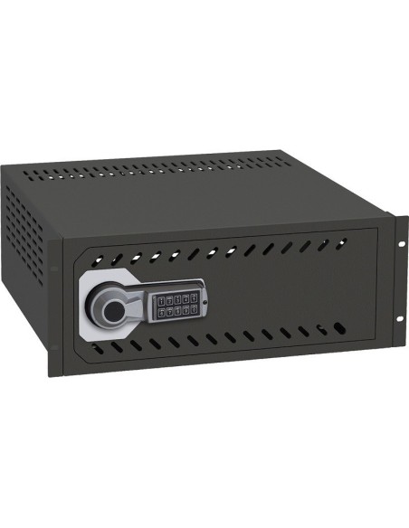 Kaufen BYSECUR BYSECUR-392 spezieller Safe für Videorekorder mit elektronischem Schloss für 19"-Rack