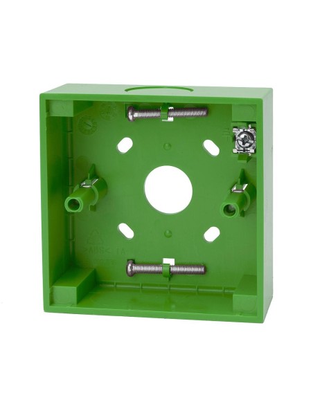 Comprar KIDDE KIDDE-217 Caja trasera - Zócalo base para montaje de pulsador manual inteligente. Verde N-MC-BB-G