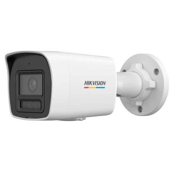 Valor Hikvision Hik-Value-416 DS-2CD1027G2H-Liu (2.8mm) Bala de câmera IP 2MP 2.8mm Colorvu Smart Light Hybrid 30m Mic