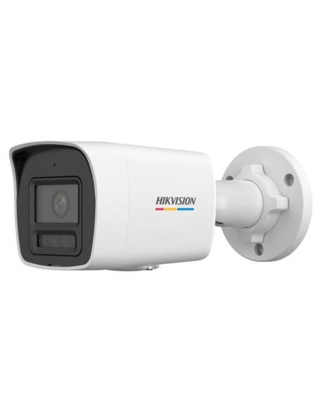Valor Hikvision Hik-Value-416 DS-2CD1027G2H-Liu (2.8mm) Bala de câmera IP 2MP 2.8mm Colorvu Smart Light Hybrid 30m Mic