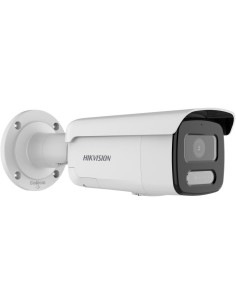 Hikvision Pro Hik-Pro-751 DS-2CD2T47G2H-LISU / SL (2.8mm) (EF) Bala de câmera IP 4MP 2.8mm Luz híbrida inteligente Colorvu Audio