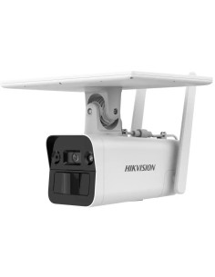 Hikvision Pro HIK-PRO-595 DS-2XS2T41G1-ID / 4G / C05S07 (4 mm) Camarara Bullet IP 4MP 4MM IR30 Audio Power Panel e bateria