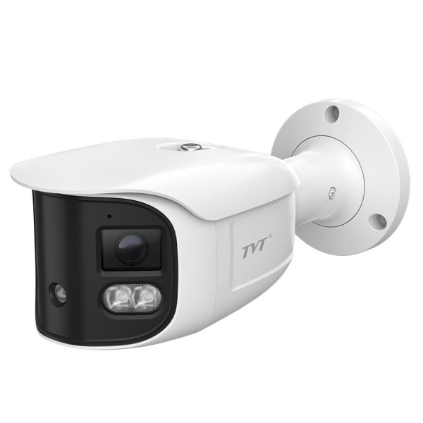 TVT TVT-367 TD-9482E3B-DP (D / PE / AW3) Bala de câmera IP 8MP Dual Lente para Splicing (costura) IR30 Imagens