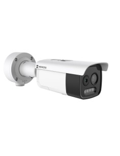 Hikvision Thermal Hik-Thermal-129 HM-TD2628-10 / G1 / T3A Bala de câmera IP Biespectro 5MP Thermal 9.7mm 256 × 192 e óptica 12.4