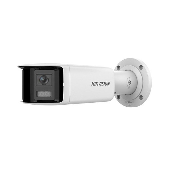 Hikvision Pro HIK-PRO-200 DS-2CD2T46G2P-ISU / SL (C) Bule de câmera Panoramic 4MP Reconhecimento IP67 WDR120 Luz Estroboscópica 