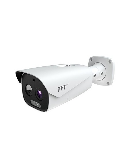 Acheter TVT TVT-409 Caméra Bullet thermique IP 5MP 12.3mm 8mm Audio Haut-parleur Alarme MicroSD WDR120 IR70 TVT