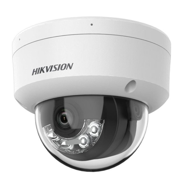 Valor Hikvision Hik-Value-505 DS-2CD1123G2-Liu (2.8mmCâmera de Dome IP 2MP 2.8mm Luz híbrida inteligente 30m ip67 ik08