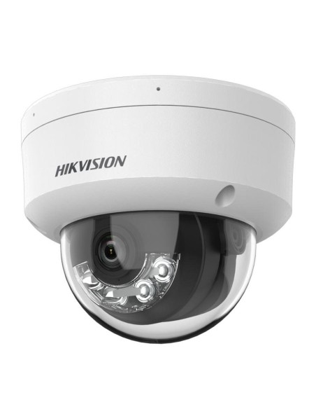 Valor Hikvision Hik-Value-505 DS-2CD1123G2-Liu (2.8mmCâmera de Dome IP 2MP 2.8mm Luz híbrida inteligente 30m ip67 ik08