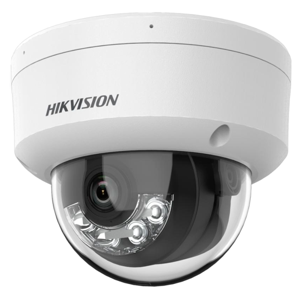 Comprar HIKVISION PRO HIK-PRO-738 Cámara Domo IP 4MP 2.8 mm MIC Acusense Smart Hybrid Light IP67 Audio Alarma IK10 DS-2CD2143G2-