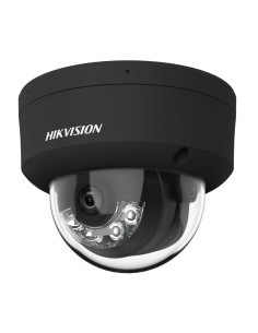 Hikvision Pro HIK-PRO-683 DS-2CD2147G2H-LISU (2.8mm/ EF / Black 4MP IP Dome Câmera 2.8mm Luz híbrida inteligente com reconhecime