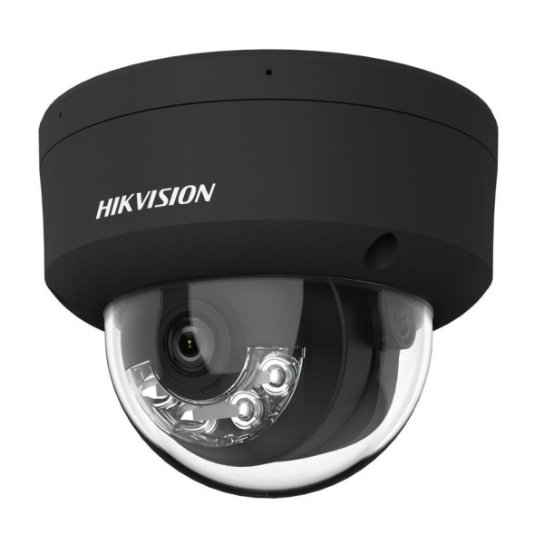 Hikvision Pro HIK-PRO-683 DS-2CD2147G2H-LISU (2.8mm/ EF / Black 4MP IP Dome Câmera 2.8mm Luz híbrida inteligente com reconhecime
