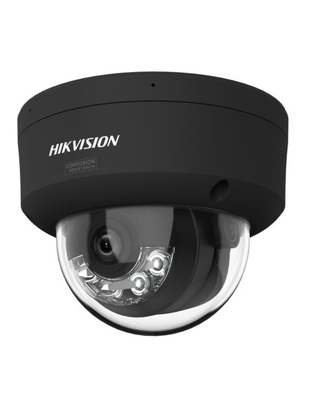 Hikvision Pro Hik-Pro-798 DS-2CD2147G3-LIS2UY (2.8mm) (Black) Câmera Dome 4MP Colorvu 3.0 Reconhecimento 3.0 24/7 luz híbrida in